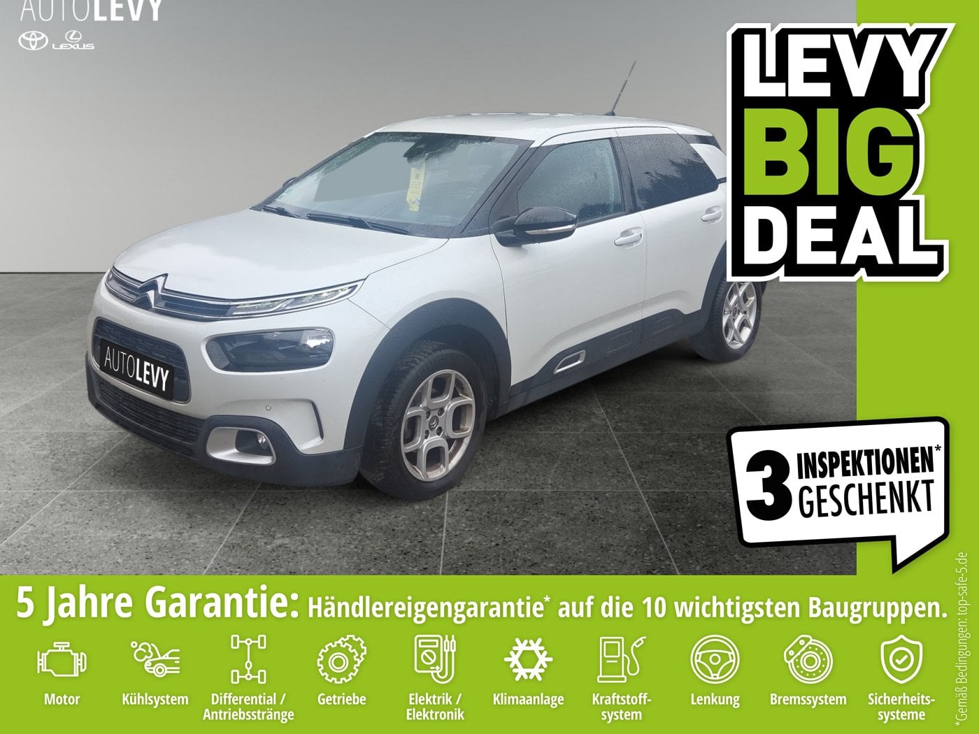 Gebrauchtwagen Frechen Citron C4 Cactus Benzin 1.2 e-THP / PureTech 110  Shine Kamera - Auto Levy GmbH (Frechen)